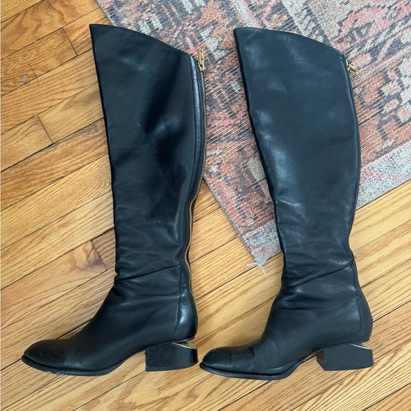 Alexander Wang Sigrid Boots with Gold - Picture 12 of 13